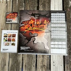 Beachbody Insanity DVD Set (1 DVD missing)